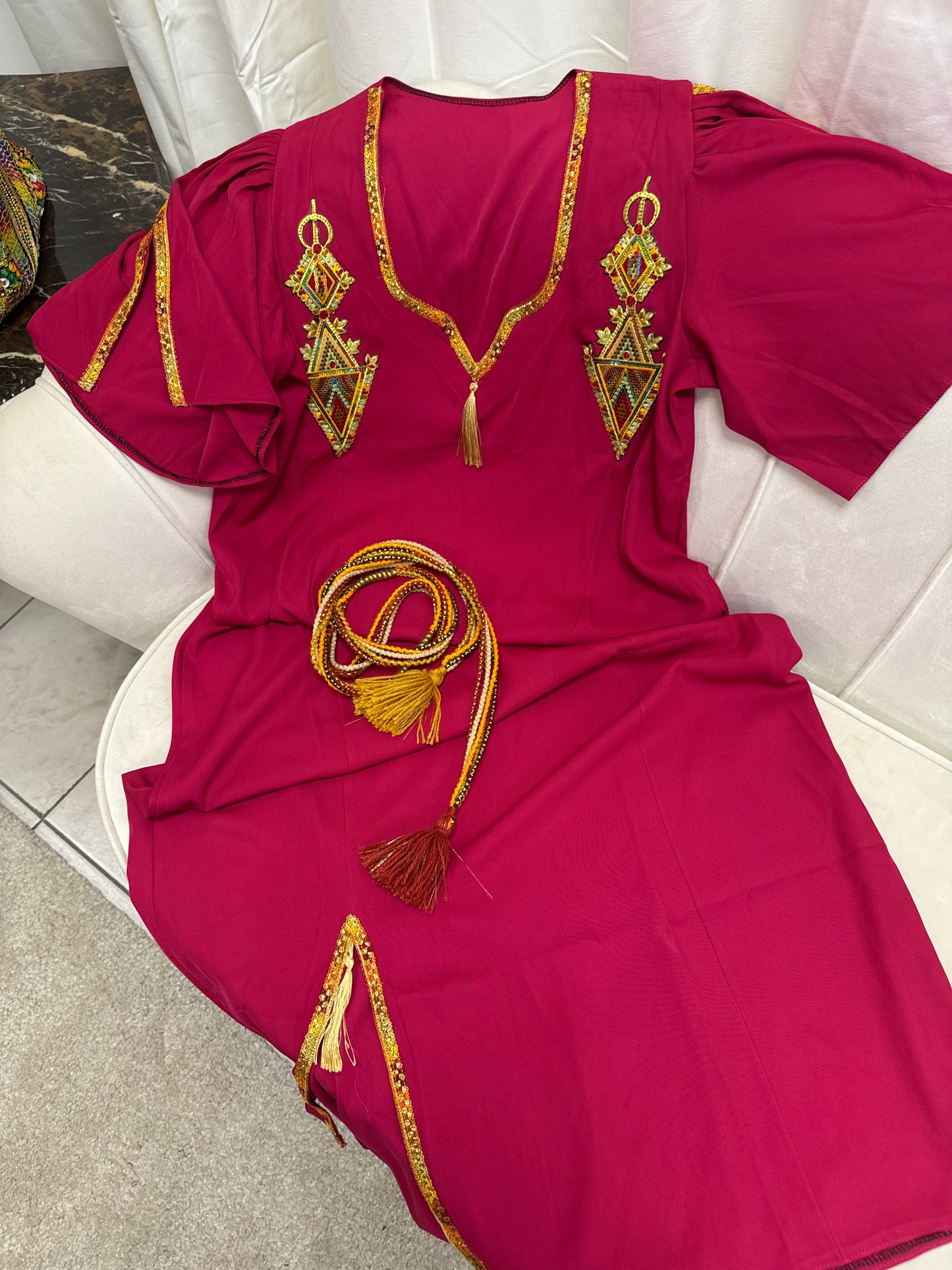 Robe avec fonte