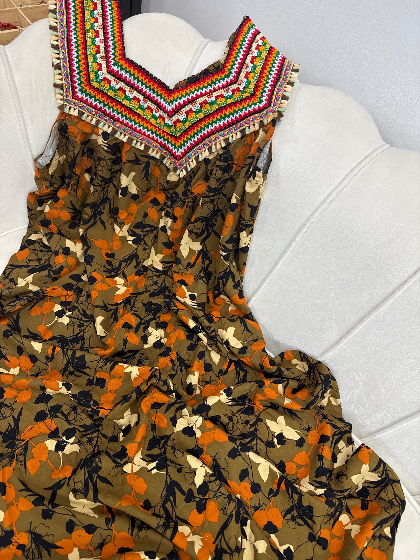 Robe kabyle sans manche
