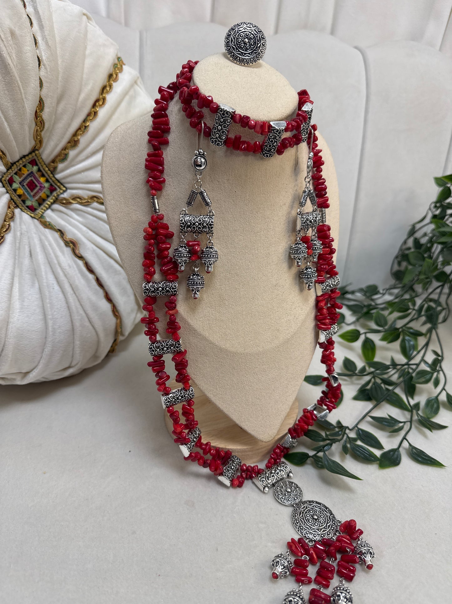 Parure Sautoir, 4 pièces (S3)