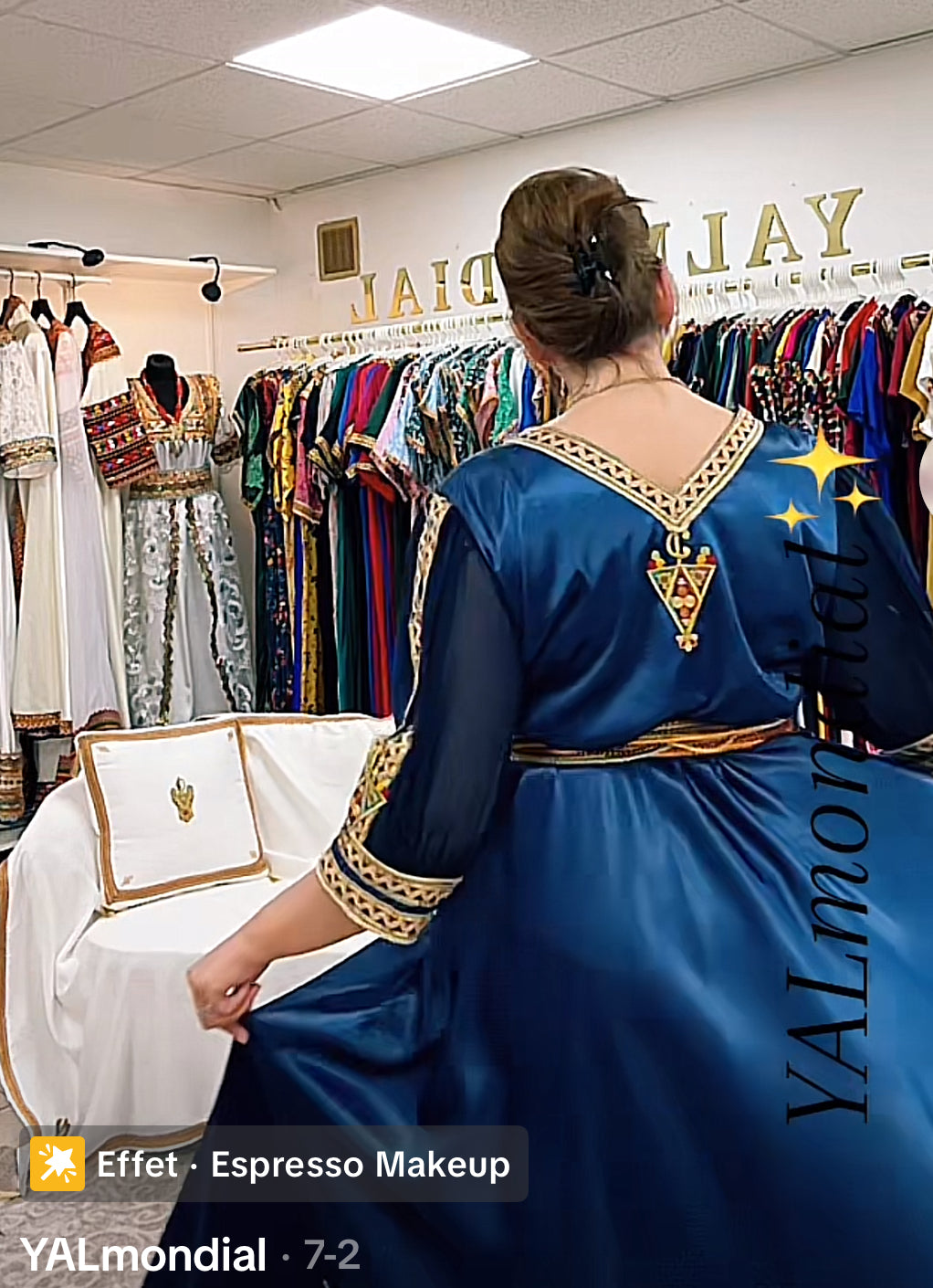 Robe kabyle moderne
