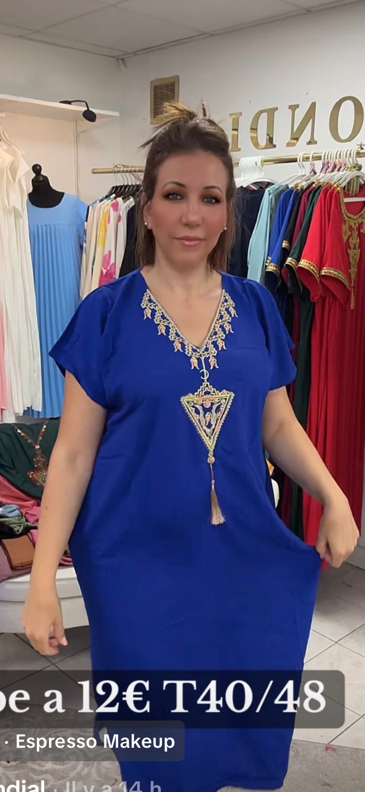 Robes berbères courtes