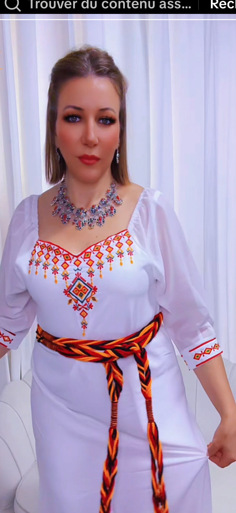 Robe kabyle brodé