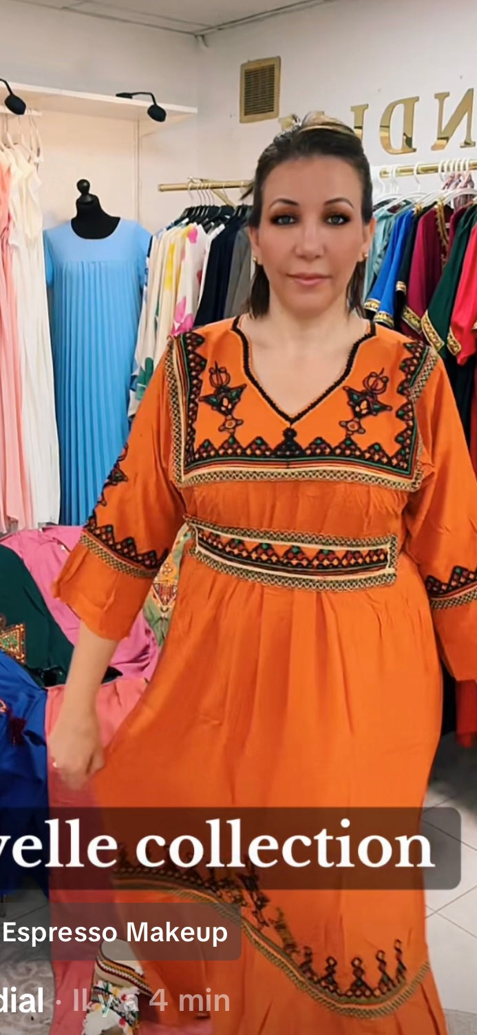 robes kabyle avec manche