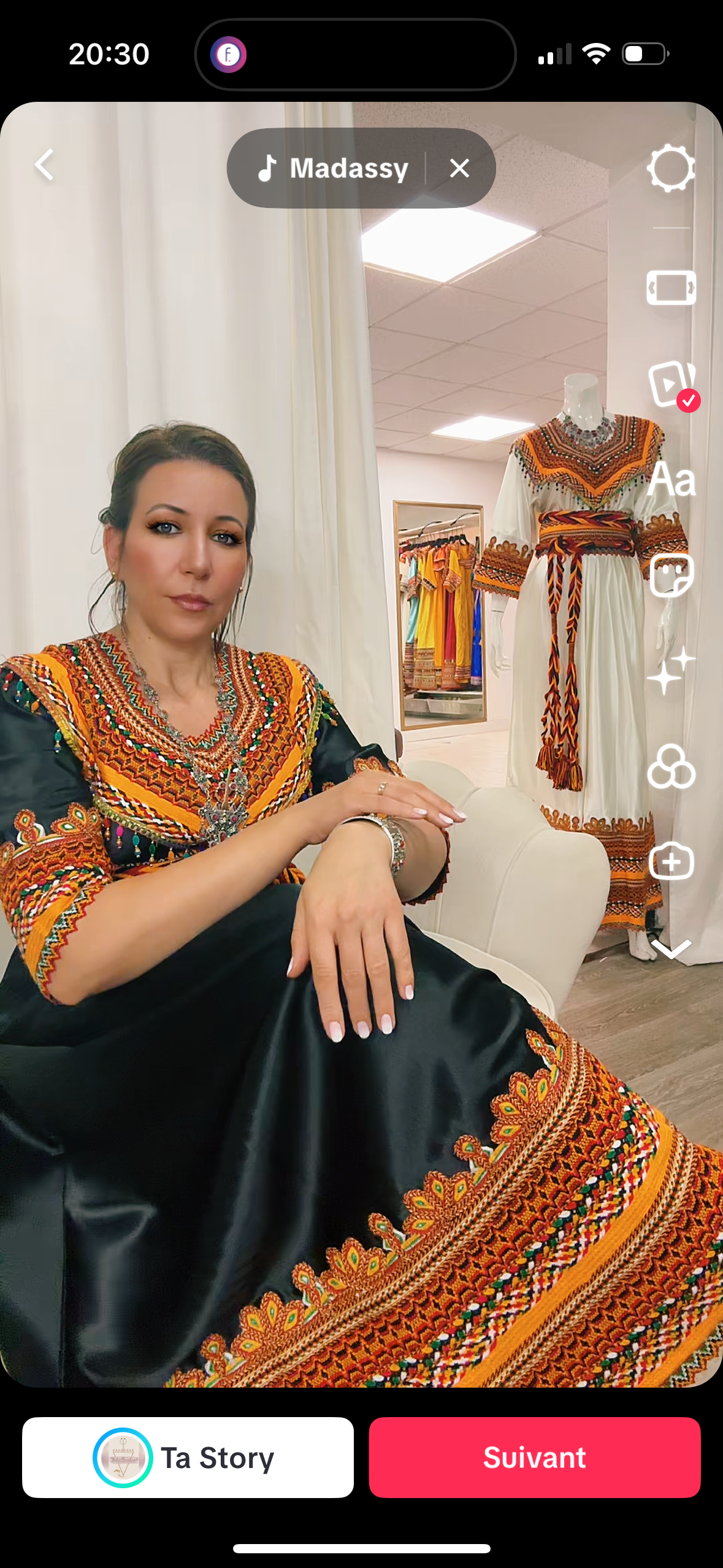 Robe fête évasée