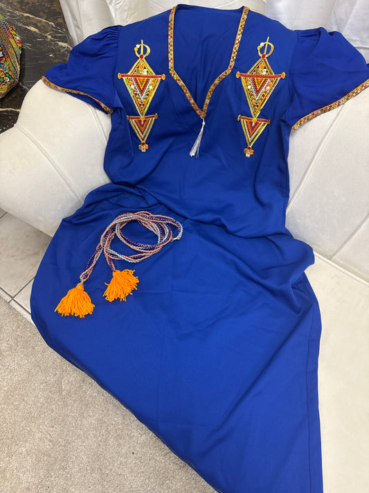 Robe avec motifs
