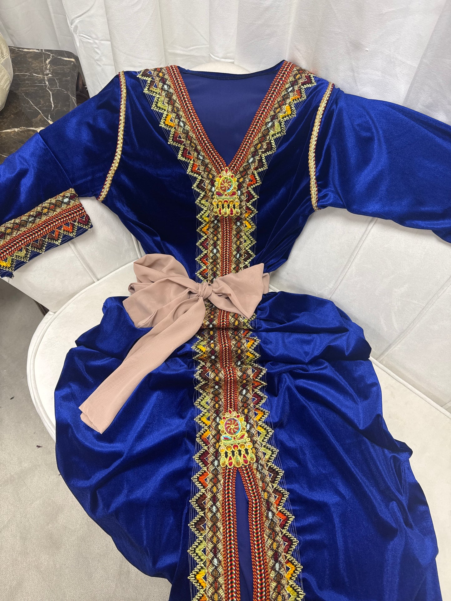 Robe Anissa bleu