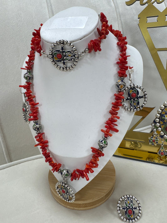 Parure main, Fatma, quatre pièces