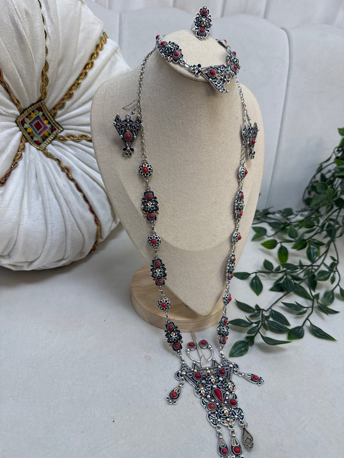 Parure Sautoir, 4 pièces (S4)