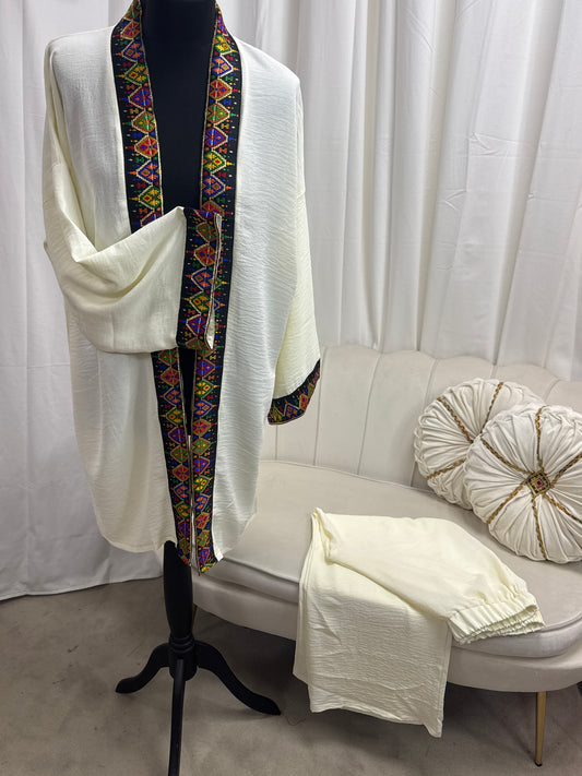 Ensemble, pantalon+kimono