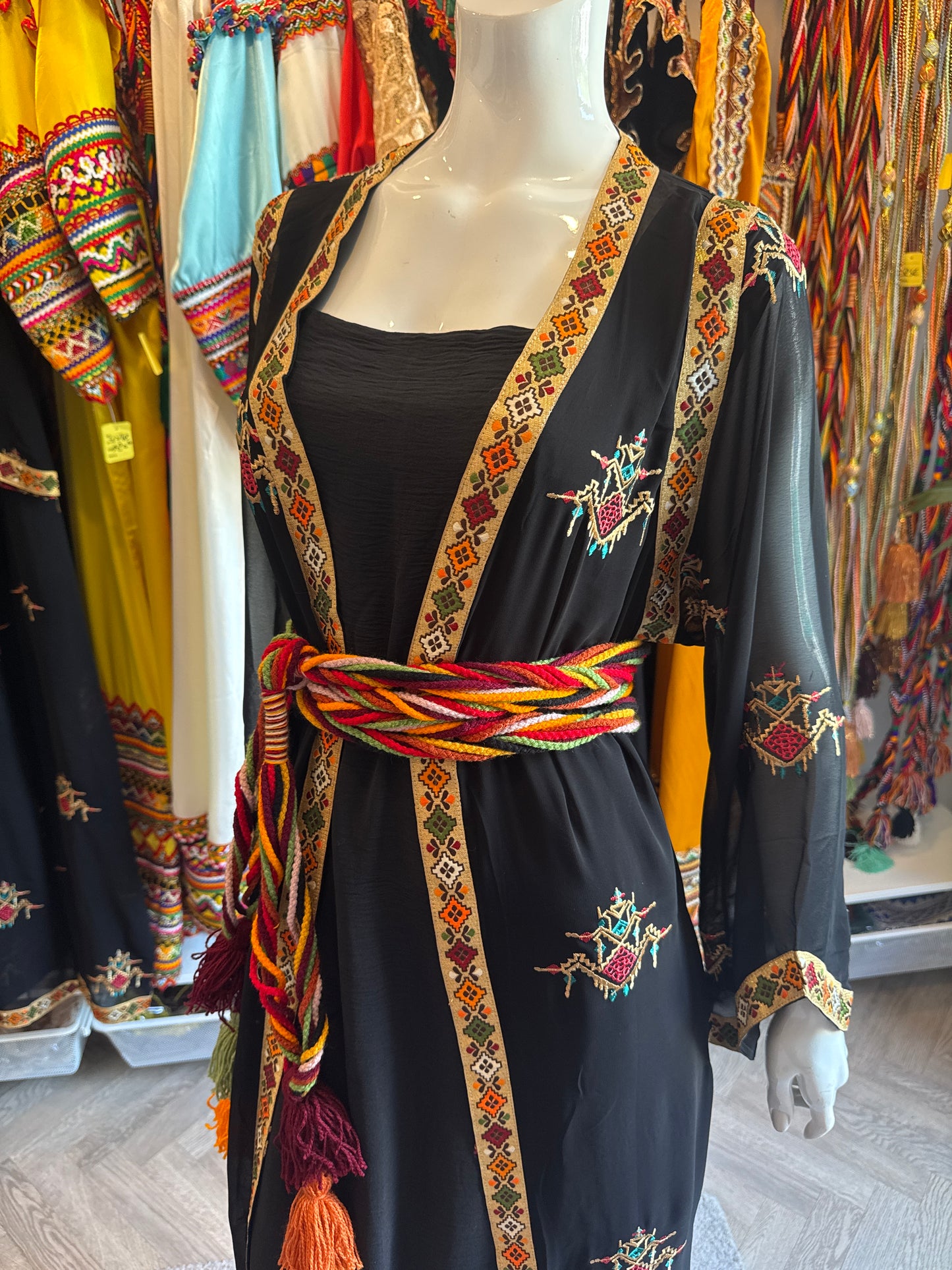 Caftan moderne, trois pièces