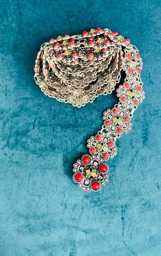 Ceinture ovale couleur