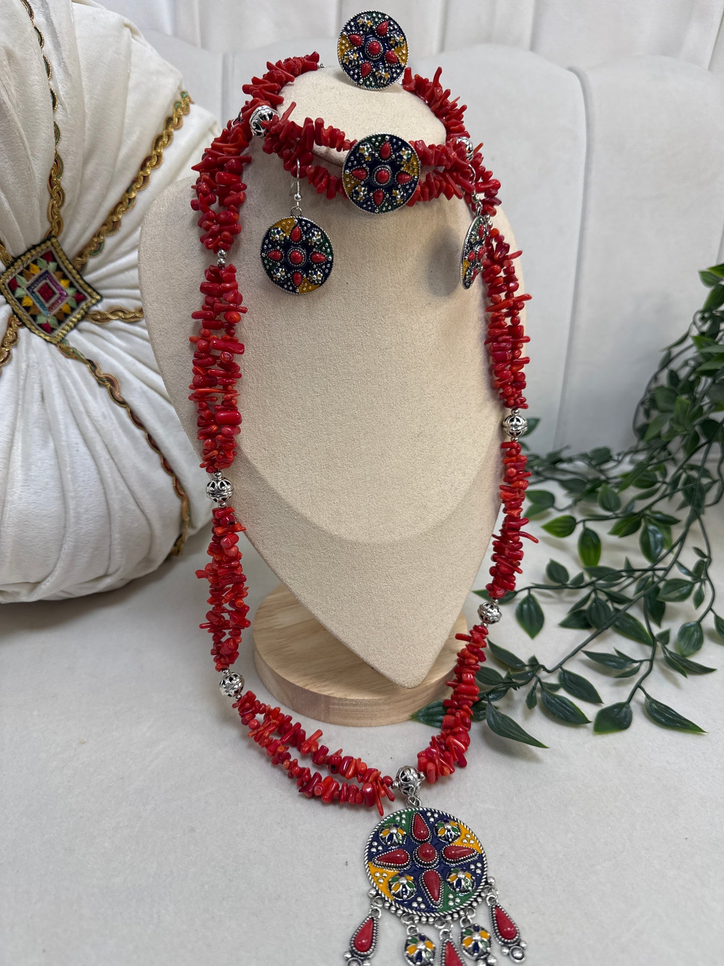 Parure Sautoir, 4 pièces (S5)