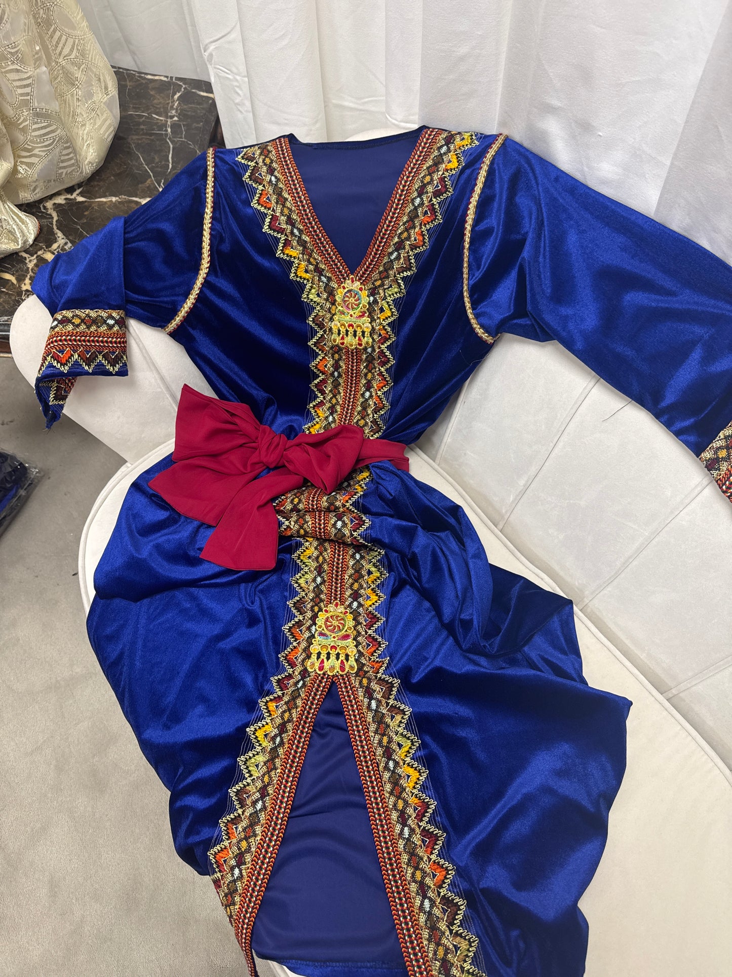 Robe Anissa bleu
