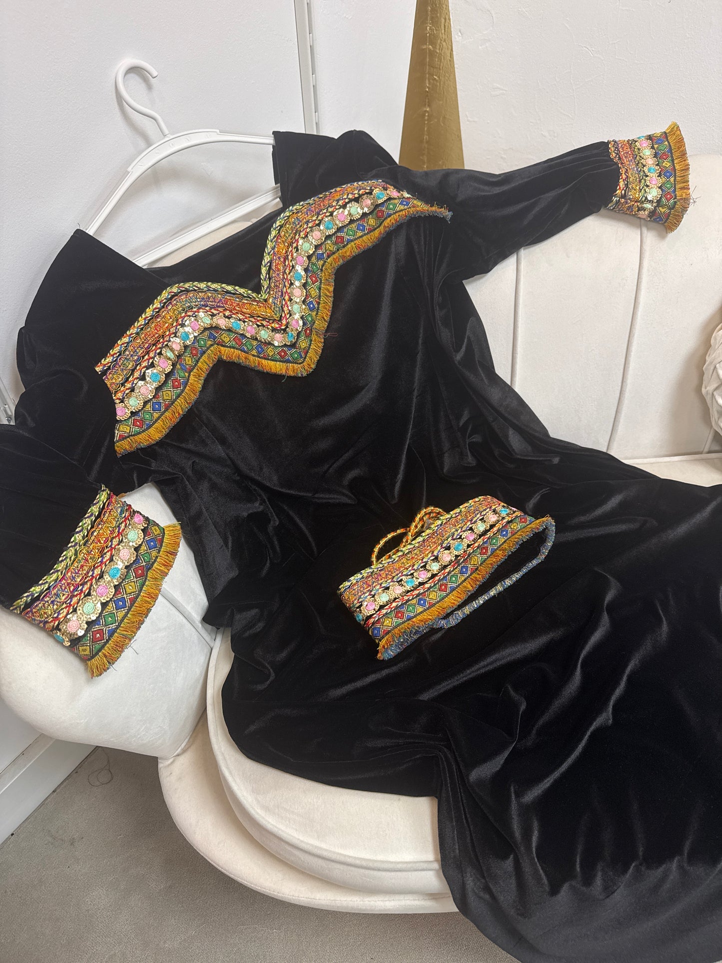 Robe velour