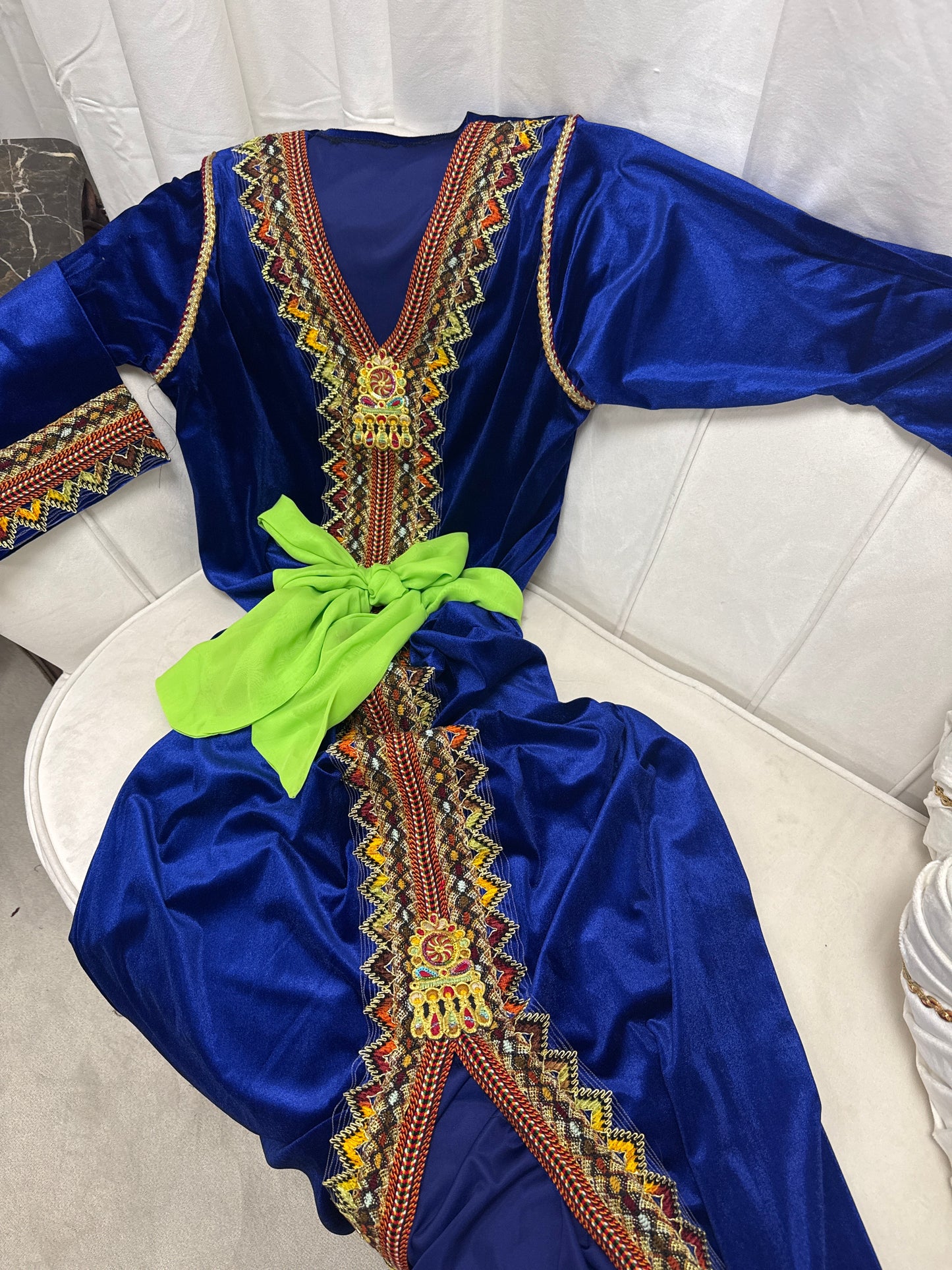 Robe Anissa bleu