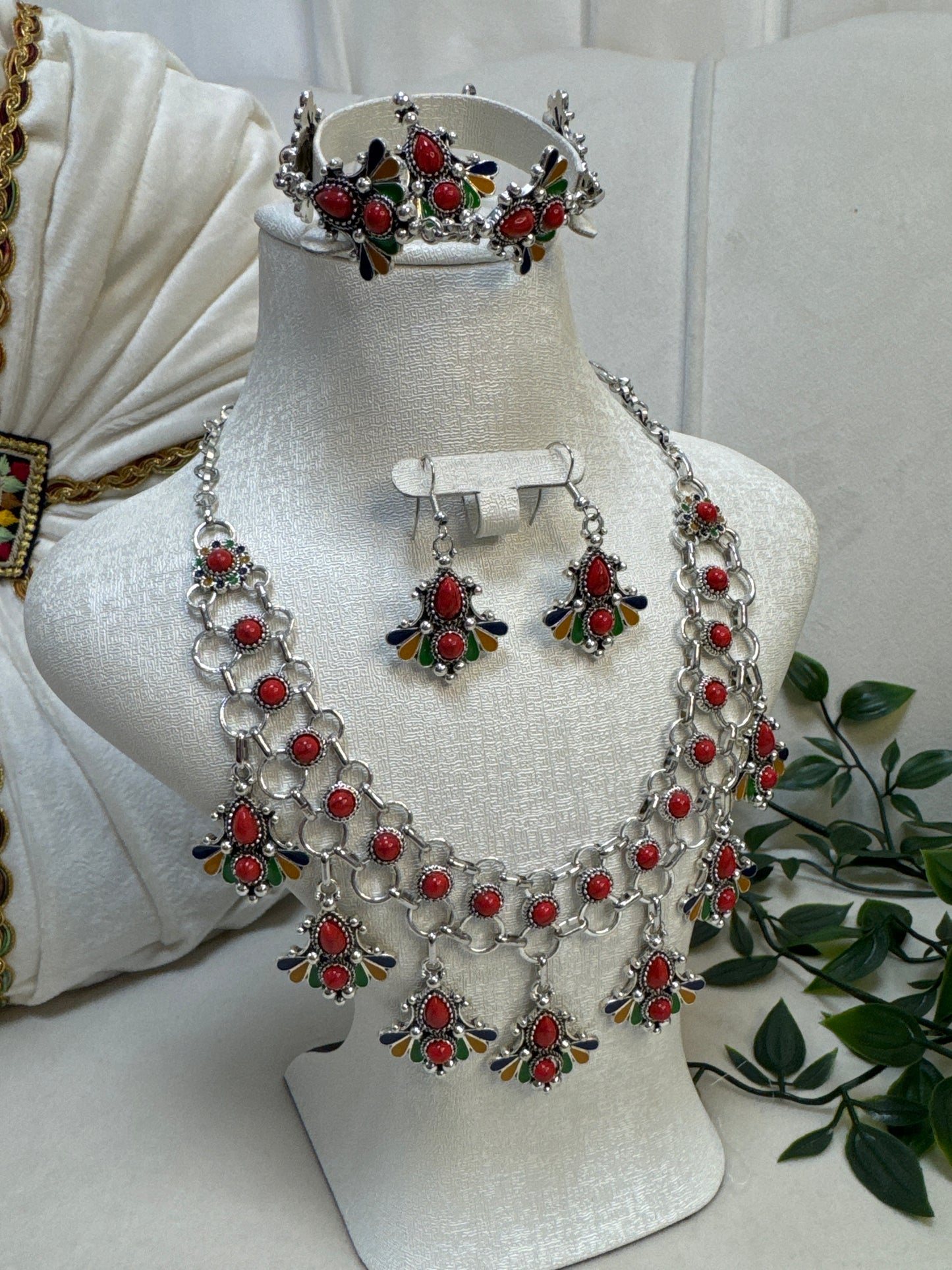Parure Kabyle, 4 pièces (C5)
