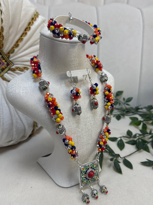 Parure Perlée, 4 pièces (P6)