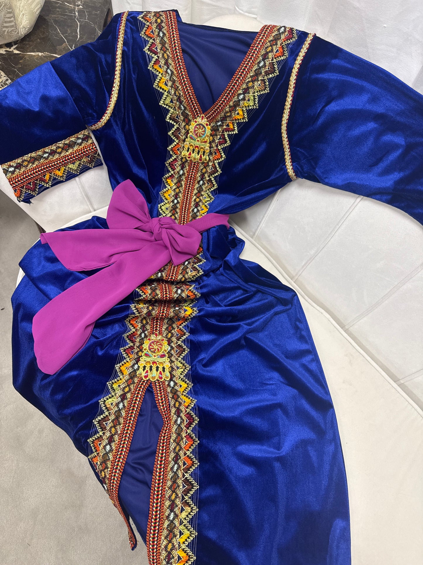 Robe Anissa bleu