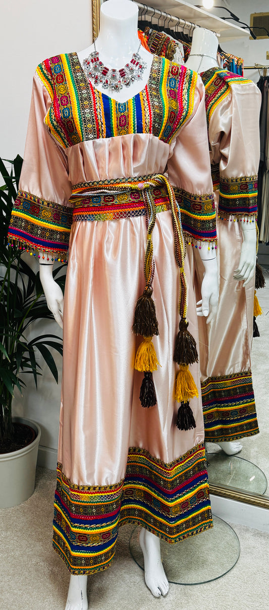 Robe de fête rose